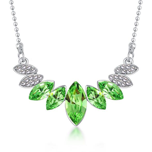 Austrian element Crystal Necklace Earrings Jewelry Sets